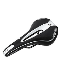 WEST BIKING Bike Saddle / Bike Seat Extra Wide / Extra Large Breathable Comfort Hollow Design Silica Gel Cycling Road Bike Mountain Bike MTB Recreational Cycling White Yellow Red / Thick / Ergonomic miniinthebox