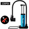 WEST BIKING Mini Bike Pump Bike Floor Pump Portable Lightweight Durable Accurate Inflation Stable For Road Bike Mountain Bike MTB Cycling Bicycle Steel Alloy Silver Red Blue