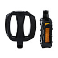 WEST BIKING Mountain Bike Pedals Flat Platform Pedals Anti-Slip For Kids Durable Plastic for Cycling Bicycle Road Bike Mountain Bike MTB BMX Black
