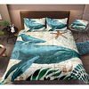 Whale Print 3-Piece Duvet Cover Set Hotel Bedding Sets Comforter Cover with Soft Lightweight Microfiber,  Include 1 Duvet Cover,  2 Pillowcases for Double/Queen/King(1 Pillowcase for Twin/Single) miniinthebox