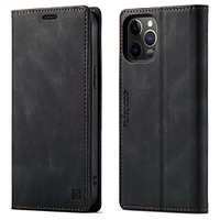 WHATIF Leather Case for iPhone 12 iPhone 12 Pro Max iPhone 12 Mini Protective Retro Leather Case Frosted Leather Card Insert Part Added Shockproof Holder Function iPhone 12 Series Mobile Phone Case