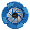 Wheel Shaped USB Rechargeable Cooling Pad for Laptops