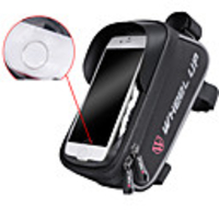 Wheel up Bike Frame Bag Top Tube 6 inch Waterproof Cycling for Cycling Black Mountain Bike / MTB Road Bike Outdoor Exercise