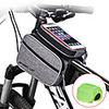 Wheel up Bike Frame Bag Top Tube 6 inch Waterproof Cycling for Cycling Dark Gray Mountain Bike / MTB Road Bike Outdoor Exercise