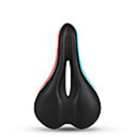 Wheel up Bike Saddle / Bike Seat Breathable Comfort Cushion Hollow Design Silica Gel Cycling Road Bike Mountain Bike MTB Folding Bike Black / Thick / Ergonomic / Ergonomic / Thick