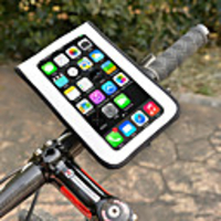 Wheel up Cell Phone Bag 6 inch Waterproof Cycling for Cycling White Mountain Bike / MTB Road Bike Outdoor Exercise