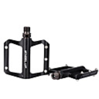Wheel up Mountain Bike Pedals Flat Platform Pedals Lightweight Anti-Slip Durable 3 Bearing Aluminum Alloy for Cycling Bicycle Road Bike Mountain Bike MTB Recreational Cycling Black