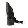 Whistle with Compass, Thermometer, Torch and Strap(Army Green)