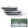 White 12 LED Car Day Light 12V 160 x 24mm