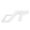 White Biochemical Gun Game Controller For Wii