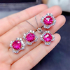 White Cubic Zirconia Jewelry Set Earrings Set Geometrical Flower Snowflake Crown Artistic Classic Trendy Sweet Fashion Rhinestone Earrings Jewelry Silver For Christmas Party Evening Gift Formal miniinthebox