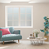 White Frosted Glass Door Film Classic Pure Frosted Kitchen Sliding Door Sticker Window Door Privacy Film Room Bathroom Sticker