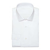 White herringbone cotton shirt