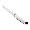 White Ink Ball Pen Touchscreen Stylus for iPad/iPad 2/iPhone/Playbook/Xoom/P1000/Streak