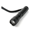 White LED and Red Laser Flashlight (Black)