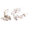 White LED Bullet Bulbs (10 pcs Set, 12V)