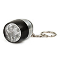 White LED Ultra Bright LED Torch(Black)