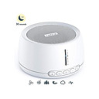 White Noise Machine Roffe Baby Sleep Sounder Hifi Non Cycle Soothing Sound Timer And Memory Portable Sound Machine Suitable For Adult Infant Home And Office Privacy 35 Level Volume USB Power