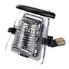 White SMD LED License Plate Lights Lamp Housing For Jeep Wrangler JK JKU 2007-2018