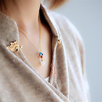 White Synthetic Diamond Pendant Necklace Chain Necklace Rolo Letter Punk Trendy Casual / Sporty Fashion Copper Silver Plated Silver 405 cm Necklace Jewelry 1pc For Anniversary Sport Street Birthday miniinthebox