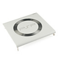 White UMD Door Cover Part with Steel Ring for PSP 2000