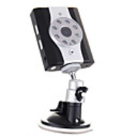 Wide Angle 8-LED IR Night Vision Vehicle Safety AV Camcorder (SD Card/ DC12V/24V)