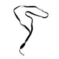 Wide Neck Strap for Cell Phones and Gadgets (Black)