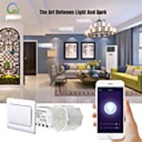 Wifi Dimmer Switch Module Controller 1 Way Dual Control Switch Panel Switch Independent Control Intelligent On-off Device
