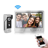 WiFi Intercom Video Doorbell Intercom System 9 Inch Wired Video Door Phone Doorbell Camera with Snapshot and Video Record