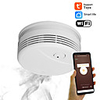 Wifi Smoke Detector Home Safety Fire Alarm System Tuya Intelligent Smoke Alarm 95db Push Message Application No Hub Sound Alarm