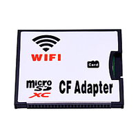 Wifi Tf Micro Sd to Cf Memory Card Cf Card Microsd Sdxc Sdhc I Type Card Reader