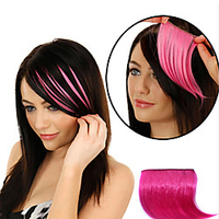 Wig Color Bangs Highlighting Gradual Realistic Hair Extension Piece Hair Extension Piece Color Straight Hair Piece Wig Piece miniinthebox