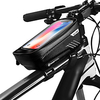 WILD MAN Cell Phone Bag Bike Frame Bag Top Tube 6.2 inch Touch Screen Waterproof Rainproof Cycling for iPhone 8 Plus / 7 Plus / 6S Plus / 6 Plus iPhone X Black Black-Red Road Bike Mountain Bike MTB miniinthebox