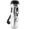 Wind-Up LED Flashlight with Cell Phone Charger,  Alarm and Radio