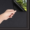 Window Covering Black Film Static Privacy Decoration Self Adhesive for UV Blocking Heat Control Glass Window Stickers 10045CM miniinthebox