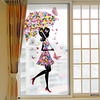 Window Film Stickers Decoration Contemporary Flower / Floral PVC(PolyVinyl Chloride) Window Sticker / Anti-Glare miniinthebox