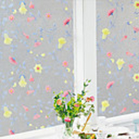 Window Film amp; Stickers Decoration Floral Floral PVC / Vinyl Matte Sticke