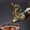 Wine Liquor Spirit Pourer Animal Head Stainless Steel Unique Bottle Stoppers Aerators Bar Tools miniinthebox