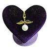 Wings And Pearl Alloy Necklace