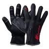 Winter Bike Gloves / Cycling Gloves Ski Gloves Mountain Bike MTB Thermal / Warm Touch Screen Waterproof Windproof Full Finger Gloves Touch Screen Gloves Sports Gloves Fleece Black for Adults