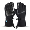 Winter Bike Gloves / Cycling Gloves Touch Gloves Anti-Slip Waterproof Warm Winter Sports Full Finger Gloves Sports Gloves Black Grey for Adults