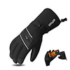 Winter Bike Gloves / Cycling Gloves Touch Gloves Breathable Warm Wearable Skidproof Full Finger Gloves Sports Gloves Black for Adults