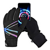 Winter Bike Gloves / Cycling Gloves Touch Gloves Waterproof Windproof Breathable Warm Full Finger Gloves Sports Gloves Black for Adults