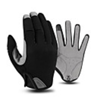 Winter Bike Gloves / Cycling Gloves Touch Gloves Windproof Breathable Warm Wearable Full Finger Gloves Sports Gloves Lycra Black Red Blue for Adults