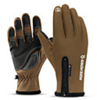Winter Gloves Running Gloves Full Finger Gloves Anti-Slip Touch Screen Thermal Warm Cold Weather Men