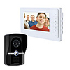 Wired 7 Inch Vidoe Doorbell Intercom System IP55 Grade Rainproof Camera with Infrared Night Vision