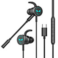 Wired Dynamic Headphone Type-C In-ear Gaming Earphone with Mic for Phone