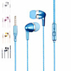 Wired In-ear Earphone 3.5mm Audio Jack Stereo InLine Control for Sport Fitness