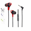 Wired In-ear Earphone 3.5mm Audio Jack Stereo InLine Control for Sport Fitness