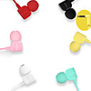 Wired In-ear Earphone 3.5mm Audio Jack Stereo with Microphone for Sport Fitness
